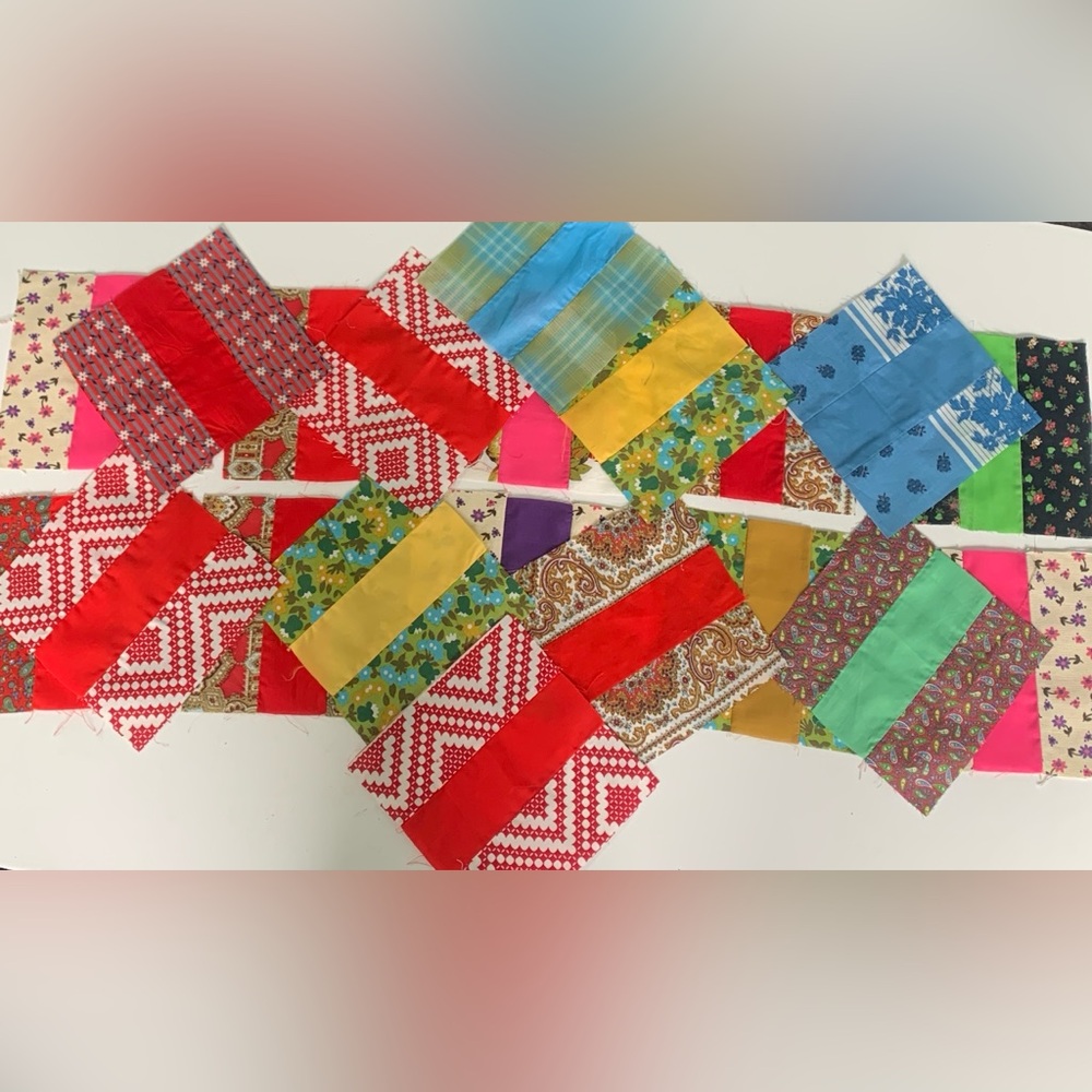 20 vintage quilt blocks